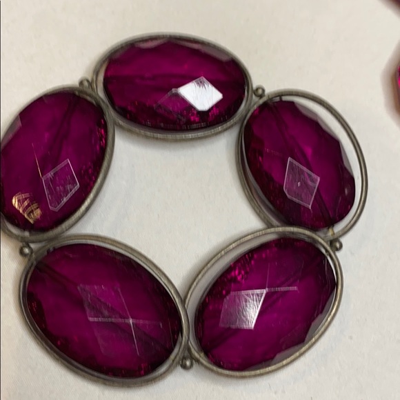 Crackled Acrylic 3 Piece Jewelry Set - Picture 5 of 16